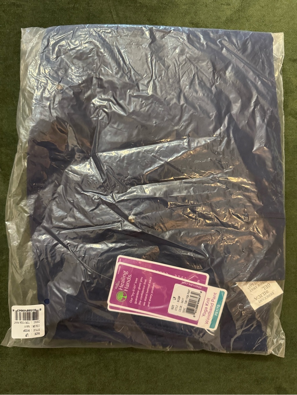Navy Blue Nursing Scrub Pant with Tag